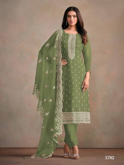 DN 5781 BY VIPUL AVERIE DESIGNER SILK SALWAR KAMEEZ WHOLESALER IN INDIA